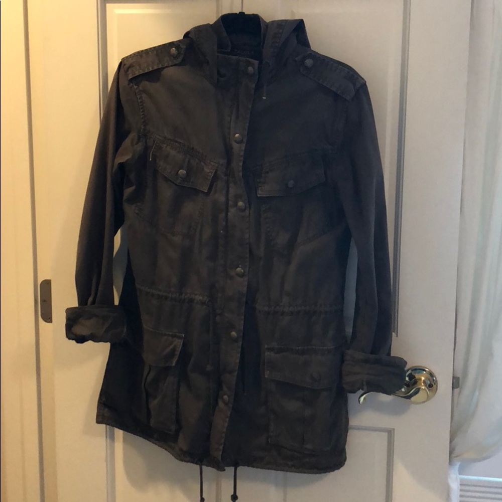 Aritzia Talula Green Army Jacket